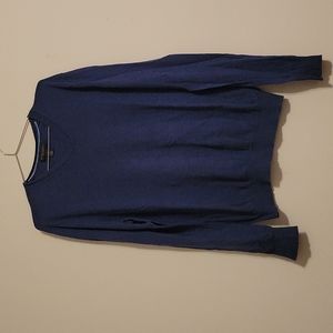 Banana Republic Large Blue Silk/Linen Sweater